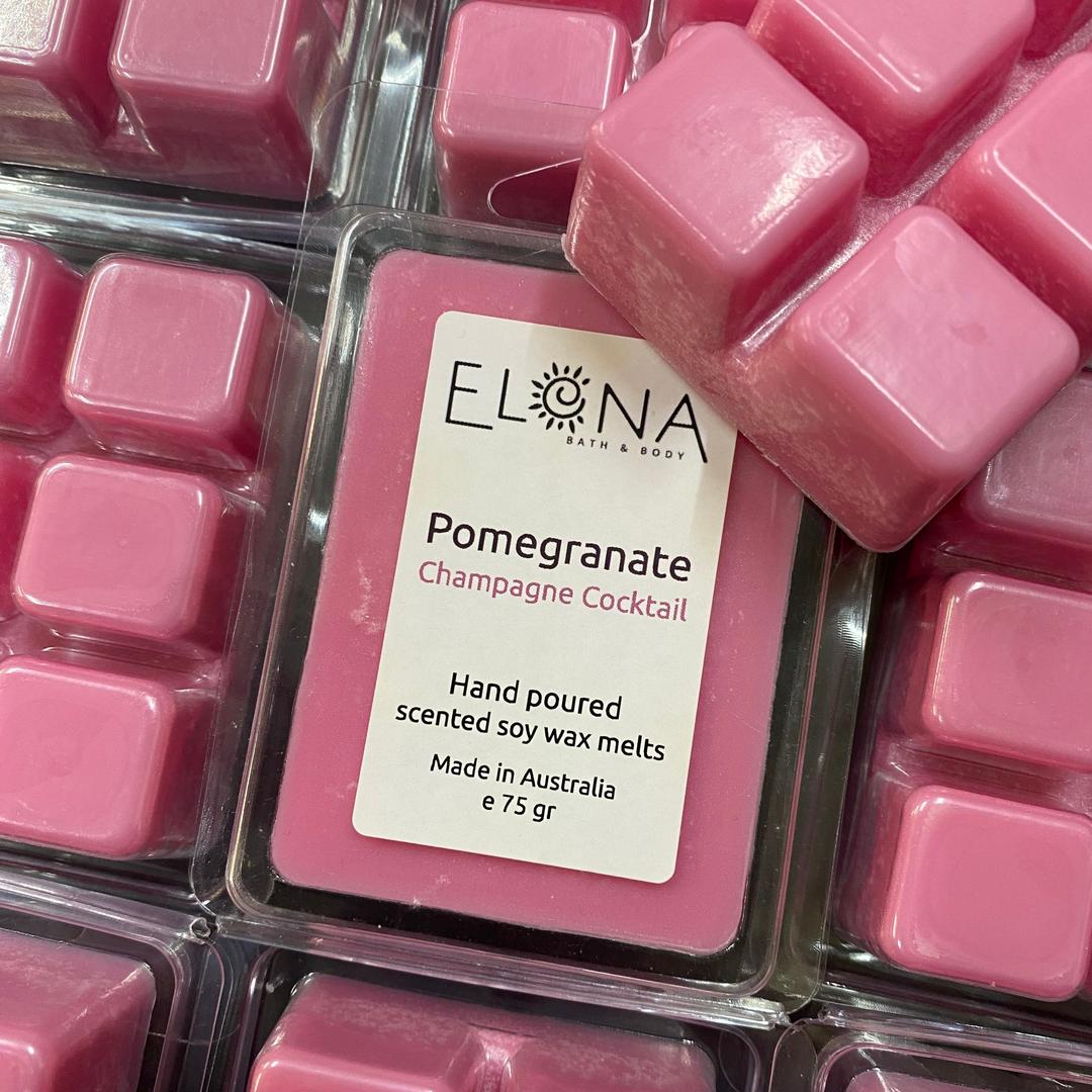 Pomegranate Champagne Cocktail Melt