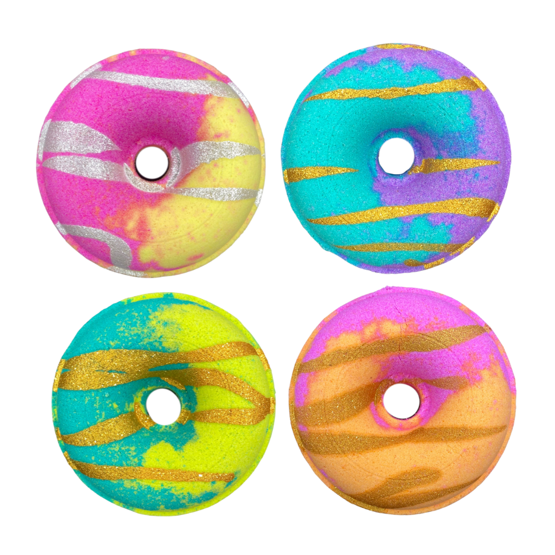 Donut Bath Bomb 4 pack