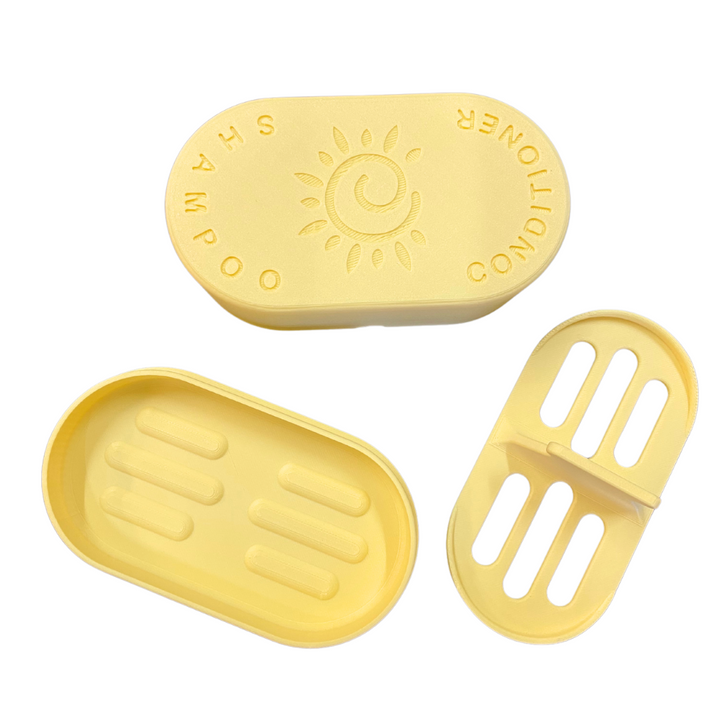 Less Than Perfect: Shampoo & Conditioner Bar Travel Case