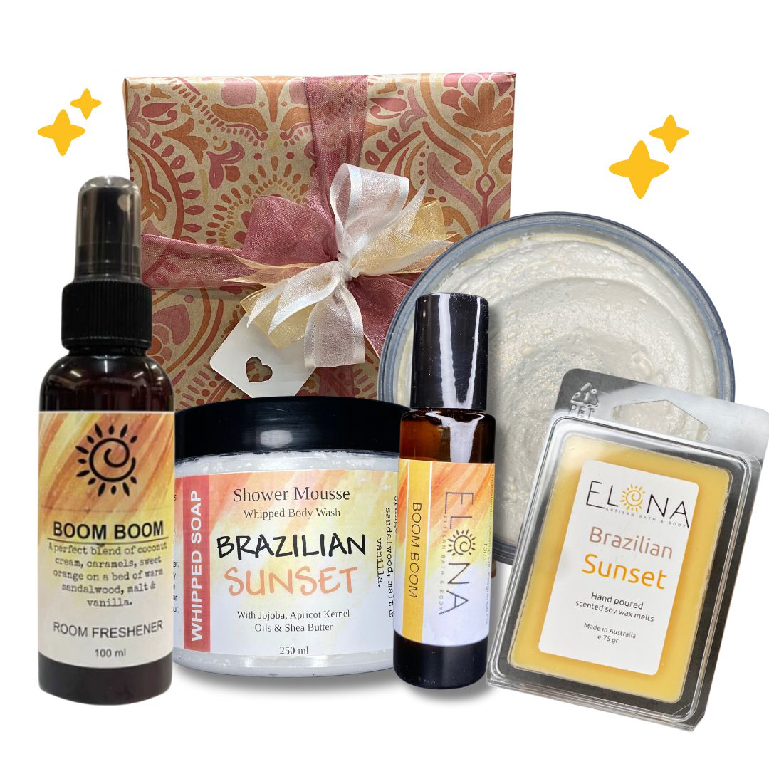 Brazilian Sunset Gift Pack-Gift Pack-Elena Bath and Body-best-luxury