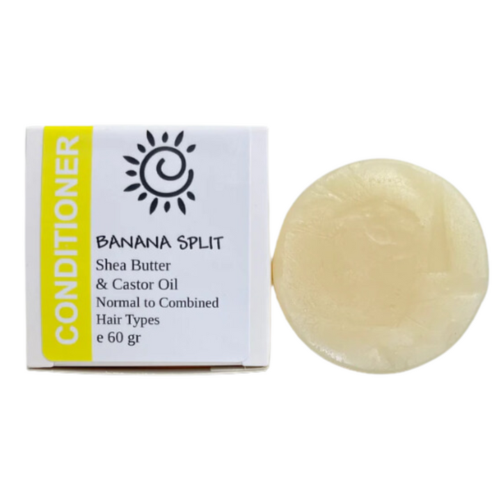 Banana Split - Conditioner Bar [Normal to Combined Hair Types]