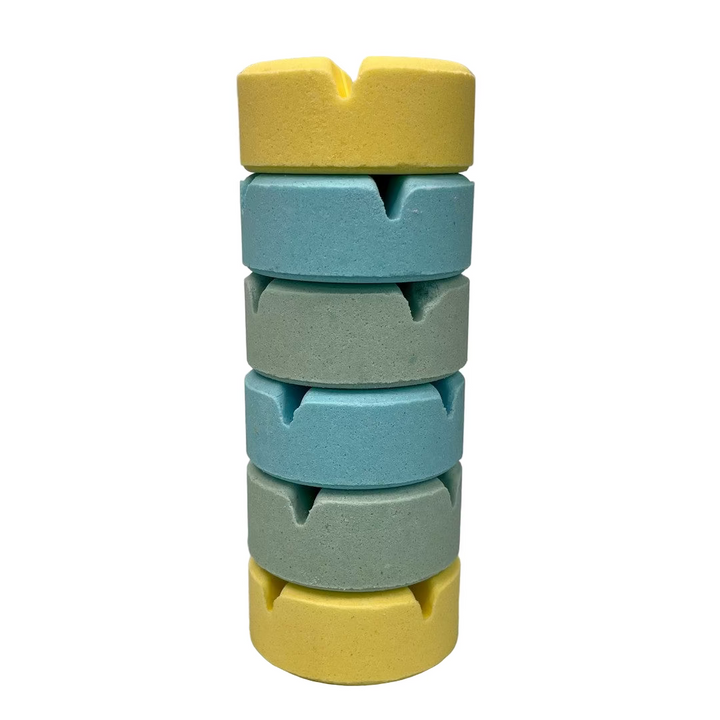 Tranquility Aromatherapy Shower Steamers - 6 Pack-Aromatherapy Shower Steamers-Elena Bath and Body-aromatherapy-essential-oils-australia-menthol-sinus-relax-sleep-tablet-disc-strong-Shower-steamers-shower-bombs-shower-melts-aromatherapy-shower-tablets-shower-fizzies-shower-pods-shower-soothers-shower-discs-steam-therapy-tablets-spa-steamers-shower-aromatherapy-bombs-effervescent-shower-tablets-steam-melts-sinus-relief-tablets-decongestant-melts-energy-boost-discs-relaxation-tablets-sleep-steamers-wellness-p