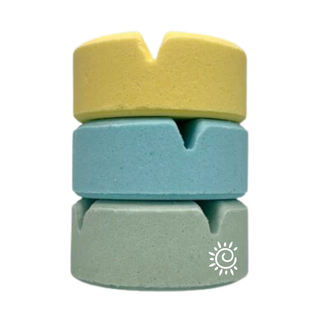 Tranquility Aromatherapy Shower Steamers - 6 Pack-Aromatherapy Shower Steamers-Elena Bath and Body-aromatherapy-essential-oils-australia-menthol-sinus-relax-sleep-tablet-disc-strong-Shower-steamers-shower-bombs-shower-melts-aromatherapy-shower-tablets-shower-fizzies-shower-pods-shower-soothers-shower-discs-steam-therapy-tablets-spa-steamers-shower-aromatherapy-bombs-effervescent-shower-tablets-steam-melts-sinus-relief-tablets-decongestant-melts-energy-boost-discs-relaxation-tablets-sleep-steamers-wellness-p