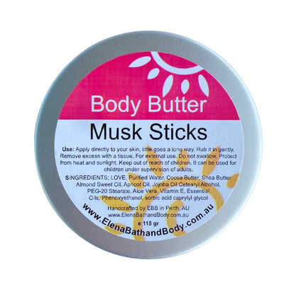 Body Butter - Musk Sticks
