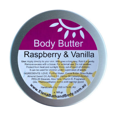 Body Butter - Raspberry & Vanilla