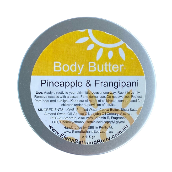 Body Butter - Pineapple & Frangipani