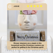 Festive Shower Steamers - Christmas Cracker 6 Pack