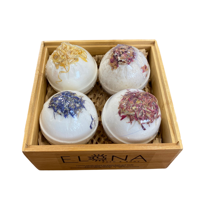 Luxury Botanical Bath Bomb Gift Box