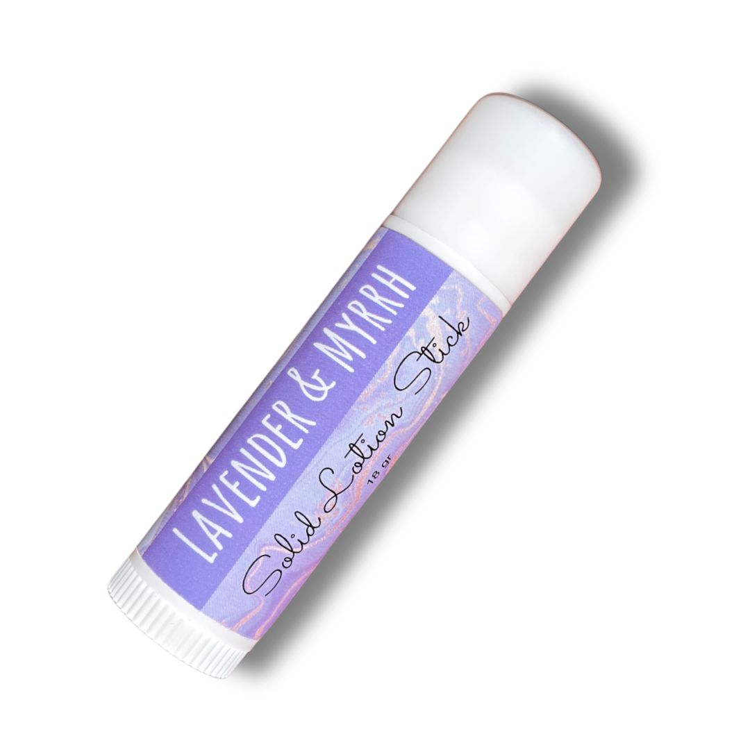 Lavender & Myrrh - Solid Lotion Travel Size