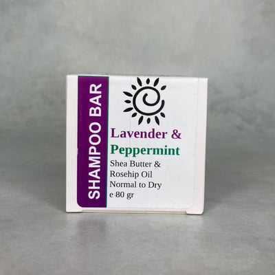 Lavender & Peppermint - Shampoo Bar [Normal to Dry Hair Types]