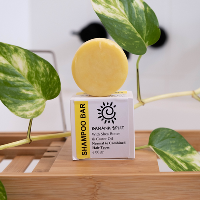 Banana Split - Shampoo Bar [Normal to Combined Hair Types]