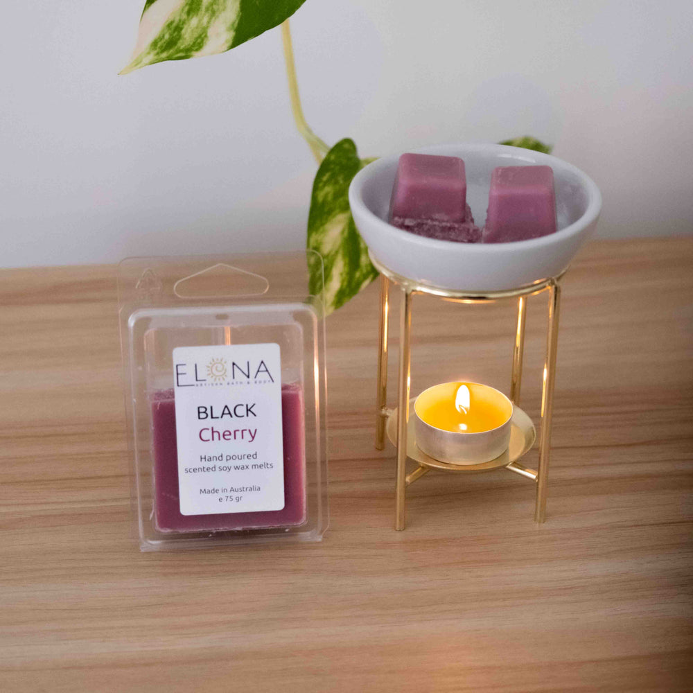 Black Cherry Melt [Not Restocking Once Sold Out]-Soy Wax Melts-Elena Bath and Body-natural-eco-friendly-pure-strong-fragrance-long-lasting-handmade-in-australia