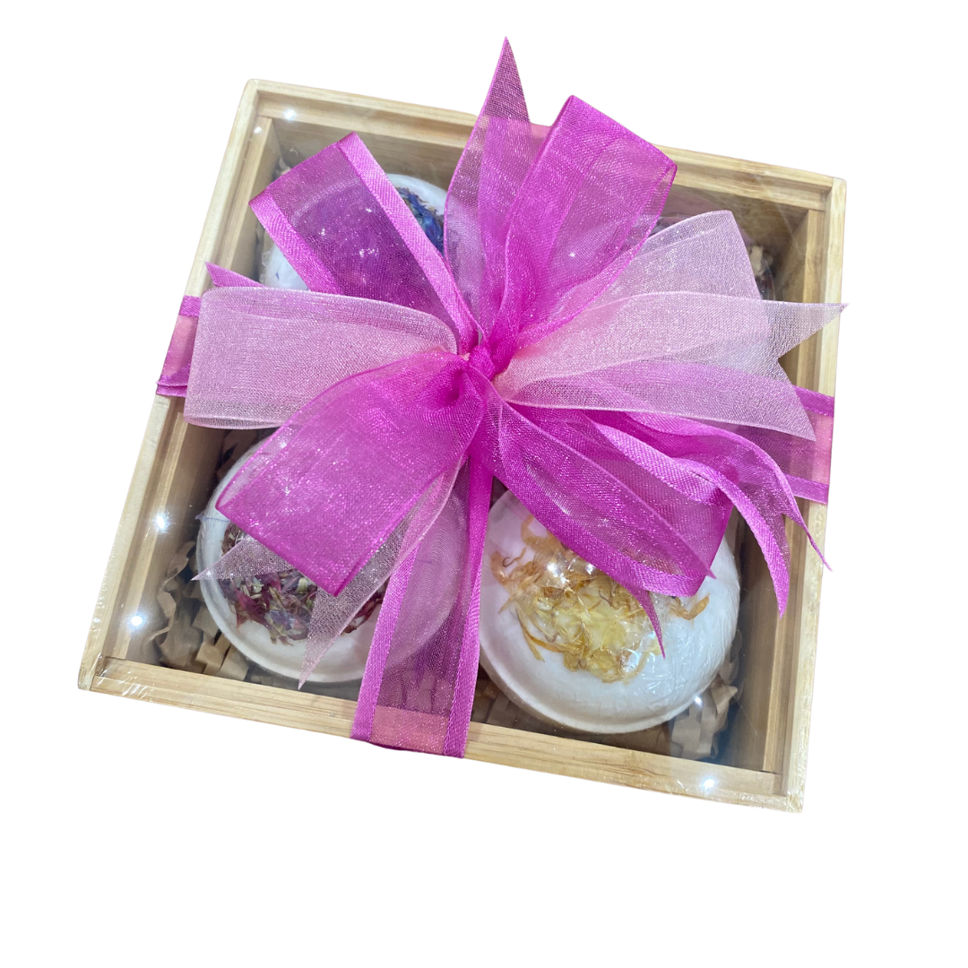 Luxury Botanical Bath Bomb Gift Box