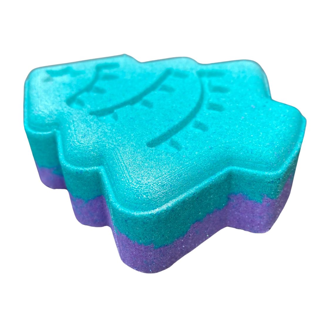 Christmas Tree with Lights Bath Bomb-Luxury Bath Bomb-Elena Bath and Body-natural-chemical-free-bath-bombs-for-kids-made-in-australia