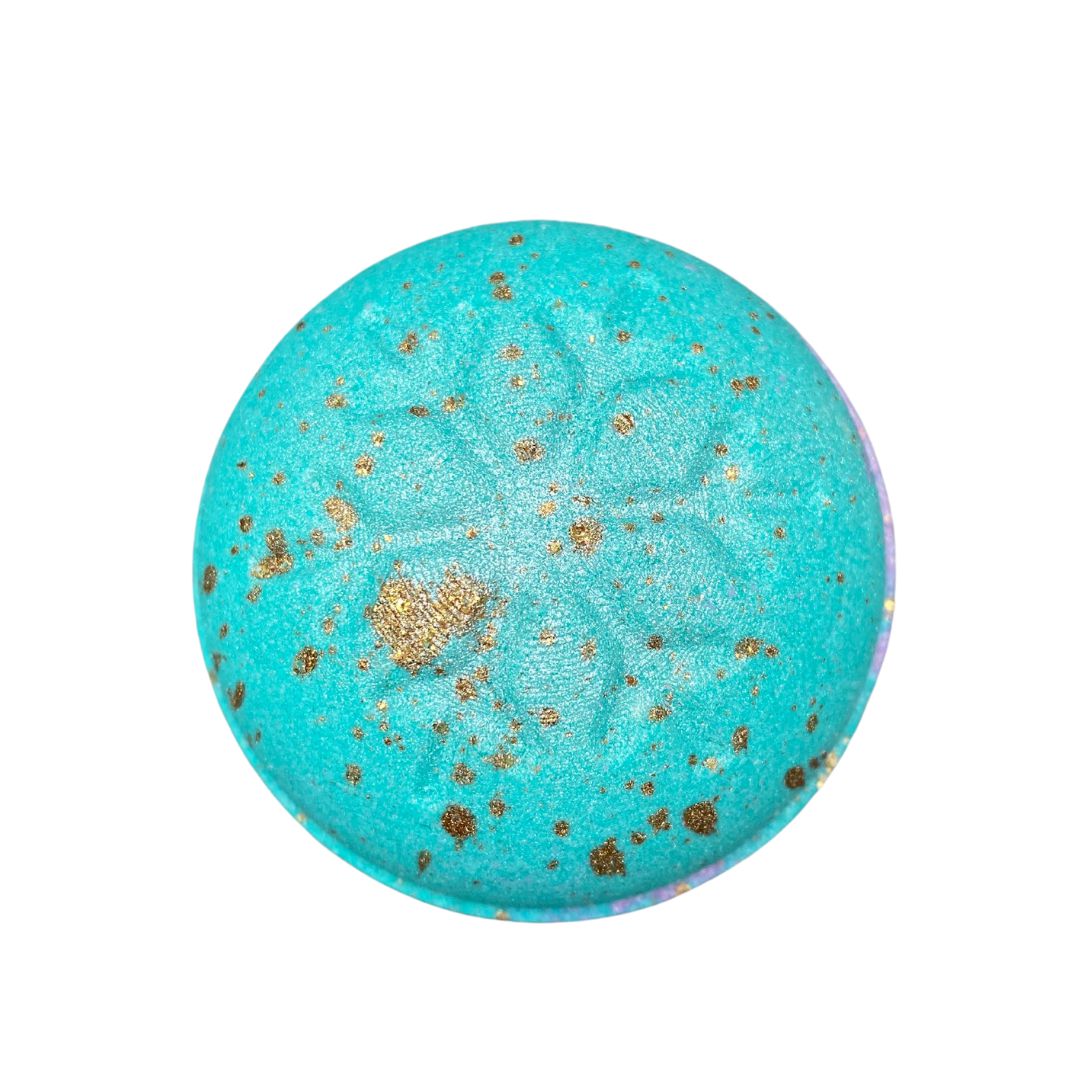 Frozen Enchantment - Bath Bomb-Luxury Bath Bomb-Elena Bath and Body-natural-chemical-free-bath-bombs-for-kids-made-in-australia
