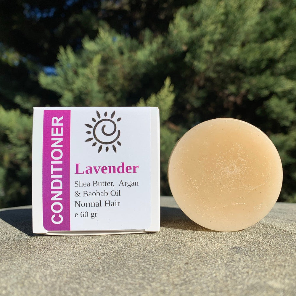 Lavender - Conditioner Bar [Normal to Dry Hair Types] [Not Restocking Once Sold Out]-Solid Shampoo Conditioner Bar-Elena Bath and Body-natural-solid-shampoo-conditioner-curly-hair-ph-balanced-made-in-australia