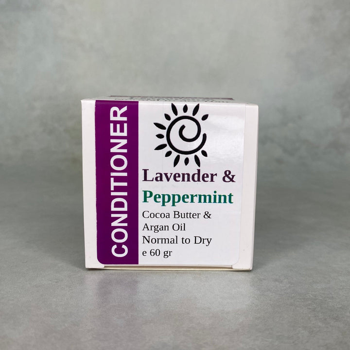 Lavender & Peppermint - Conditioner Bar [Normal to Dry Hair Types]-Solid Shampoo Conditioner Bar-Elena Bath and Body-natural-solid-shampoo-conditioner-curly-hair-ph-balanced-made-in-australia