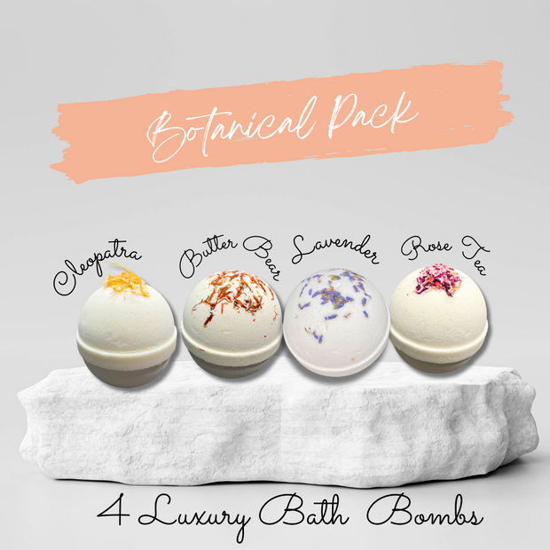 Luxury Botanical Bath Bomb Pack