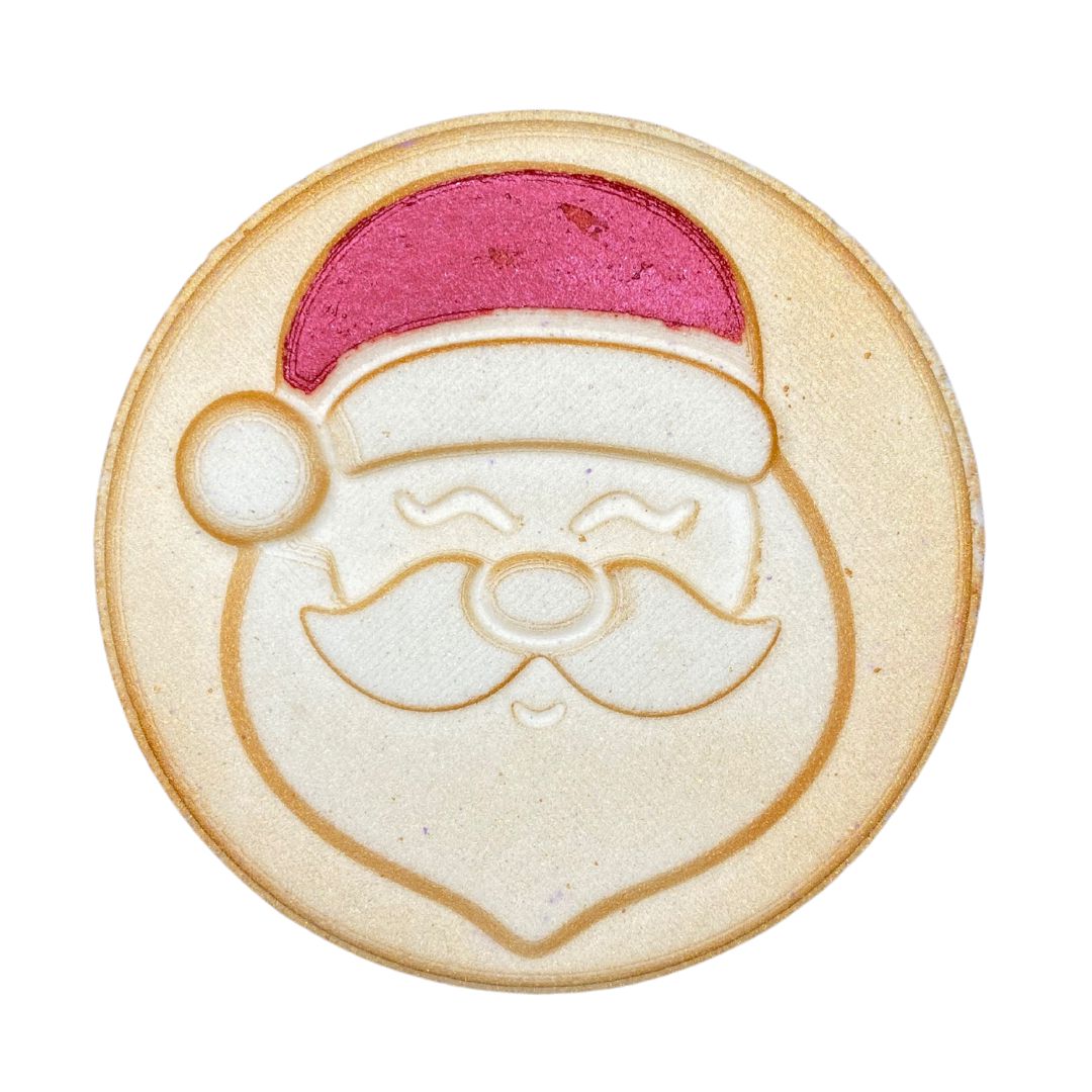 Santa Snow Globe Bath Bomb-Luxury Bath Bomb-Elena Bath and Body-natural-chemical-free-bath-bombs-for-kids-made-in-australia