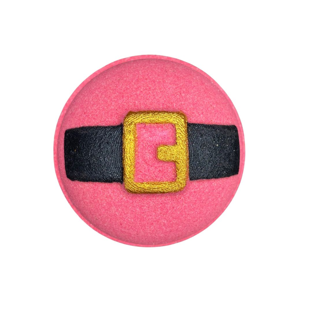 Santa’s Big Belly - Bath Bomb-Luxury Bath Bomb-Elena Bath and Body-natural-chemical-free-bath-bombs-for-kids-made-in-australia