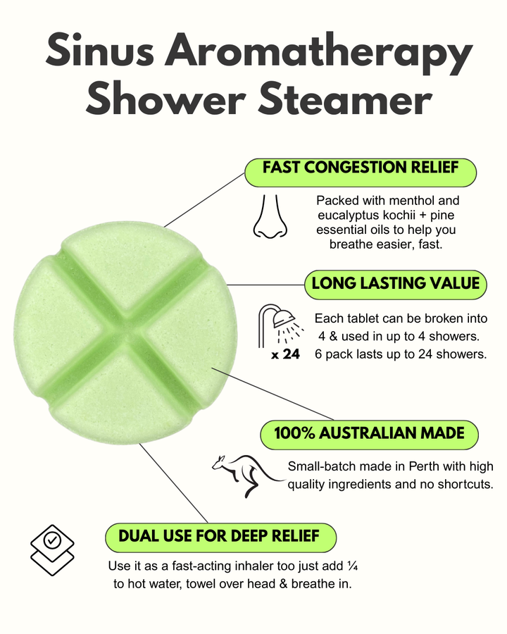 Sinus - Aromatherapy Shower Steamer - Single