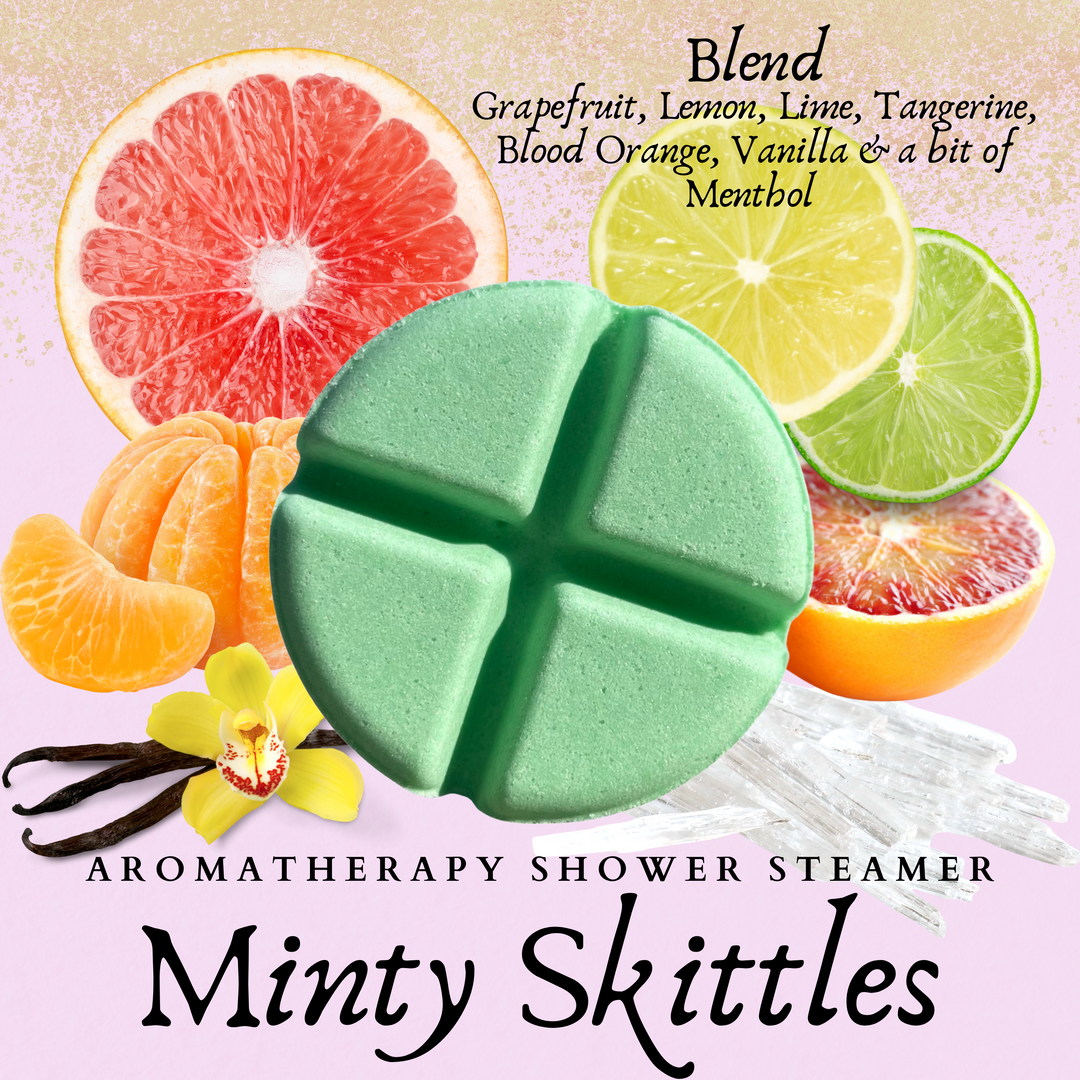 Minty Skittles - Aromatherapy Shower Steamers