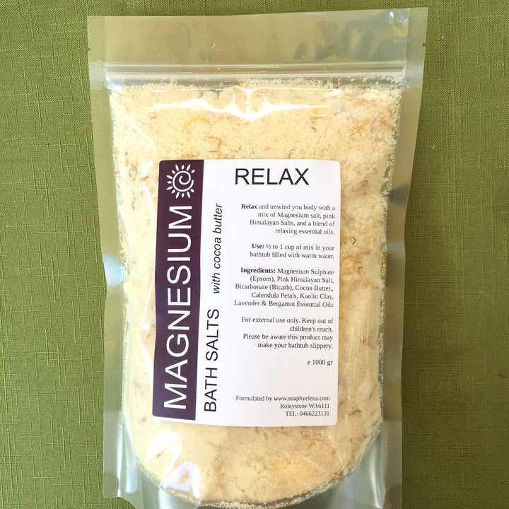 Magnesium Bath Salts - RELAX