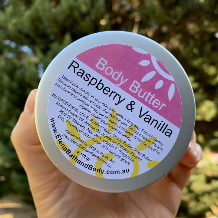 Body Butter - Raspberry & Vanilla
