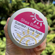 Scented Raw Shea Butter - Love Spell