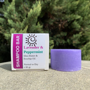 Lavender & Peppermint - Shampoo Bar [Normal to Dry Hair Types]