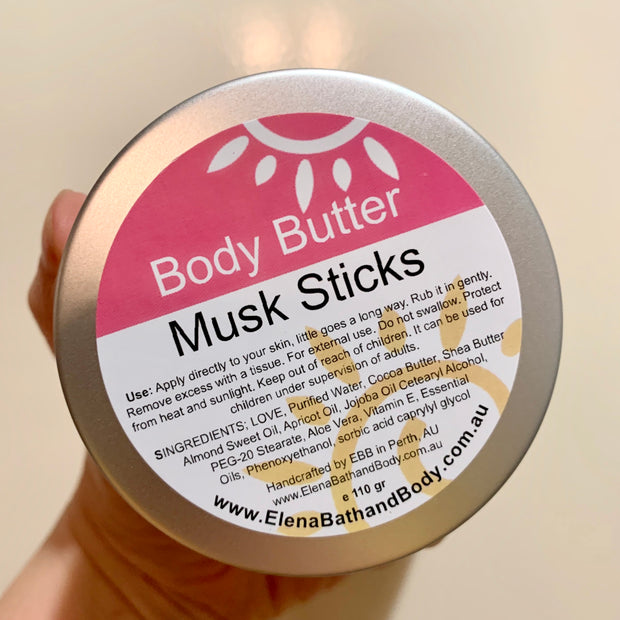 Body Butter - Musk Sticks