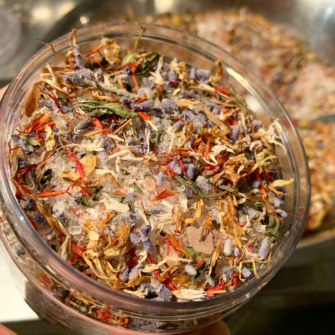 Herbal Salt Infusion Bath Tea - Sleep Easy